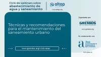 Webinar “Técnicas y recomendaciones para el mantenimiento del saneamiento urbano”